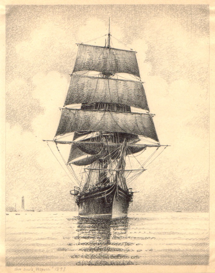 1893 - Nave scuola 'Vespucci'